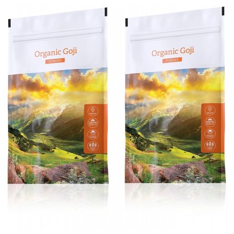 2x Organic Goji powder
