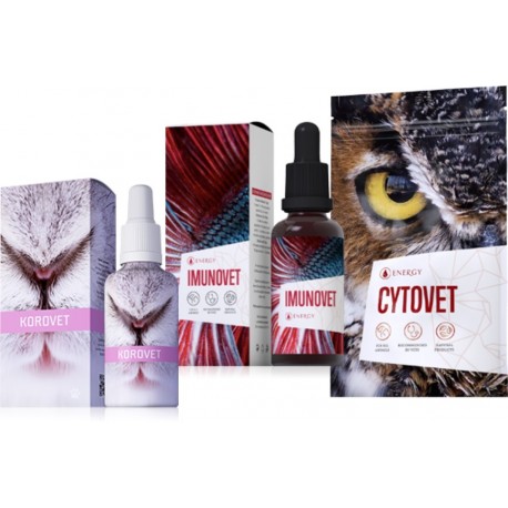 CYTOVET + IMUNOVET + KOROVET