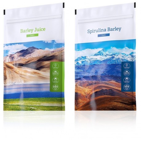 Spirulina Barley tabs + Barley Juice tabs